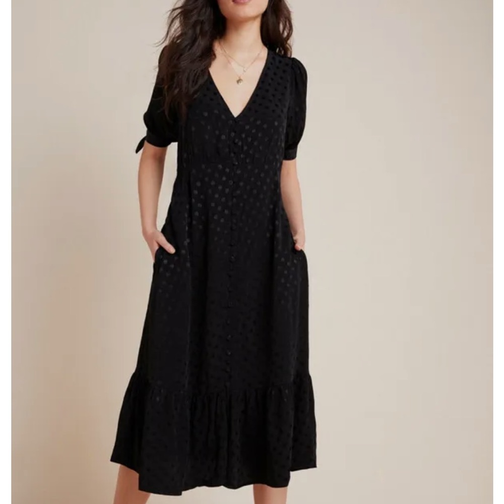 Anthropologie Maeve Eudora Midi Dress